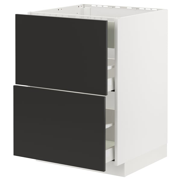 METOD / MAXIMERA Élément bas table cuisson/hotte tir
