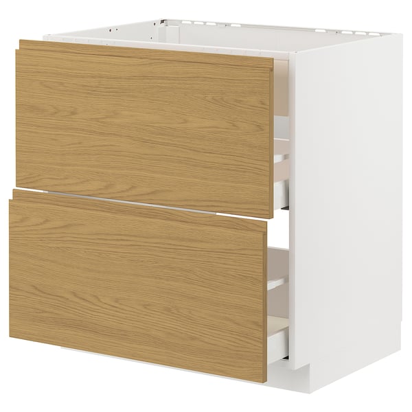 METOD / MAXIMERA Élément bas table cuisson/hotte tir