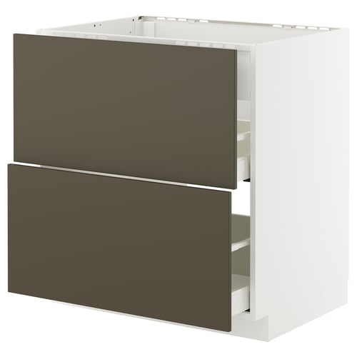 METOD / MAXIMERA Élément bas table cuisson/hotte tir