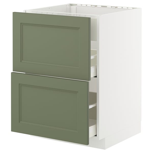 METOD / MAXIMERA Élément bas table cuisson/hotte tir