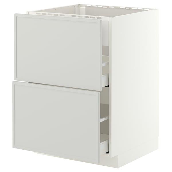 METOD / MAXIMERA Élément bas table cuisson/hotte tir