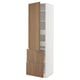 METOD / MAXIMERA Élément haut+tablettes/4tir/pte/2fc