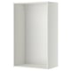 METOD Rangement mural, blanc, 60x37x100 cm