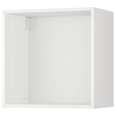 METOD Rangement mural, blanc, 60x37x60 cm