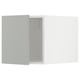 METOD Surmeuble, blanc/Havstorp gris clair, 40x40 cm