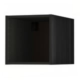 METOD Surmeuble, effet bois noir, 40x60x40 cm