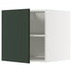 METOD Surmeuble réfr/cong, blanc/Havstorp vert profond, 60x60 cm