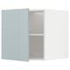 METOD Surmeuble réfr/cong, blanc/Kallarp bleu gris clair, 60x60 cm