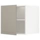 METOD Surmeuble réfr/cong, blanc/Stensund beige, 60x60 cm