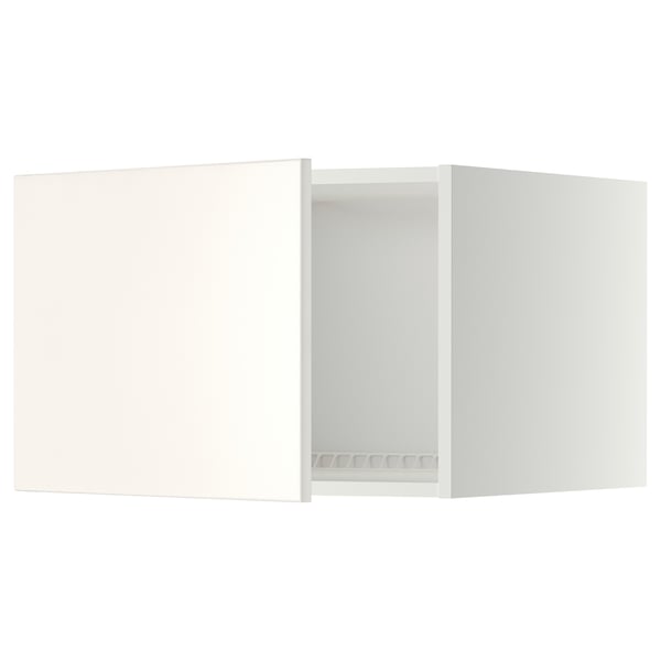 METOD Surmeuble réfr/cong, blanc/Veddinge blanc, 60x40 cm