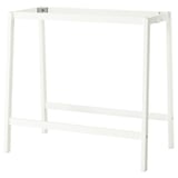 MITTZON Piètement pour table de conférence, blanc, 120x68x103 cm