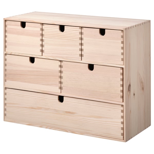 MOPPE Mini-commode, pin, 42x18x32 cm