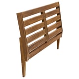 NÄMMARÖ Dossier pour canapé modulable, ext, teinté brun clair, 77x56 cm