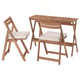 NÄMMARÖ Table/2 chaises pliantes, extérieur