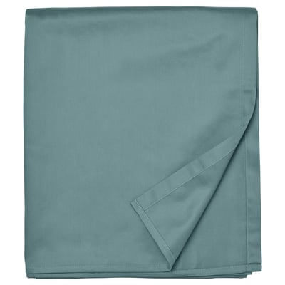 NATTJASMIN Drap plat, bleu vert, 150x260 cm