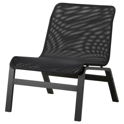 NOLMYRA Fauteuil, noir/noir