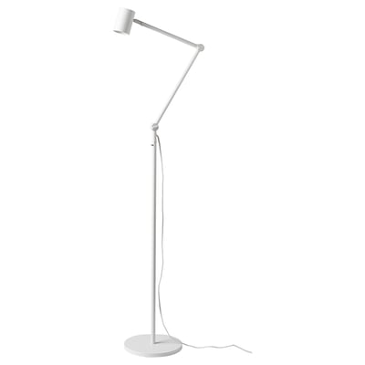 NYMÅNE Lampadaire/liseuse, blanc