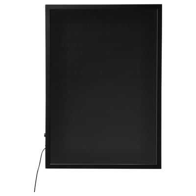 OBEGRÄNSAD Applique à LED, noir