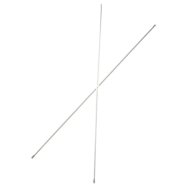 OBSERVATÖR Croisillon, acier zingué, 100 cm