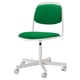 ÖRFJÄLL Chaise pivotante, blanc/Vissle vert