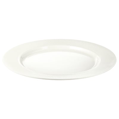 OFANTLIGT Assiette, blanc, 28 cm