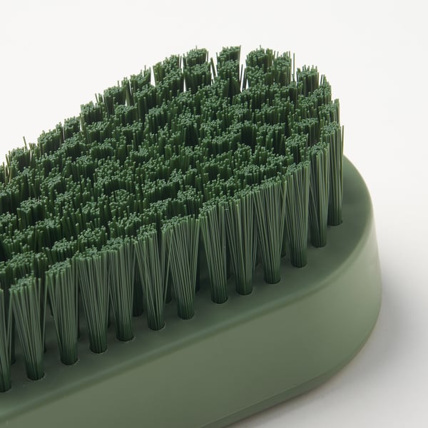 PEPPRIG Brosse à récurer, lot de 2, vert