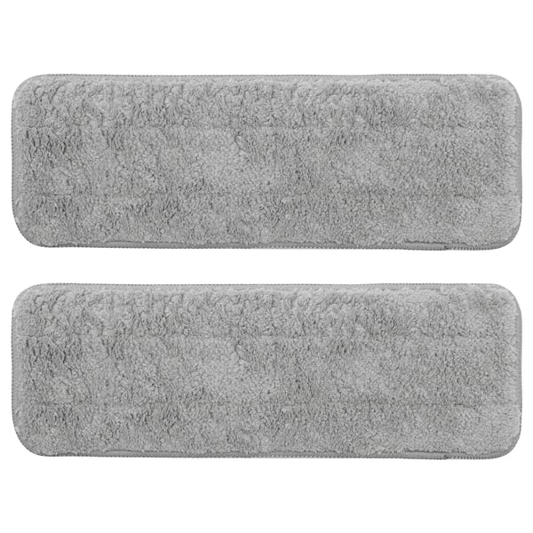 PEPPRIG Lingette microfibre balai serpil, gris, 10x29 cm