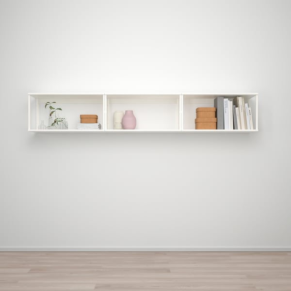 PLATSA Rangement mural, blanc, 240x40x40 cm