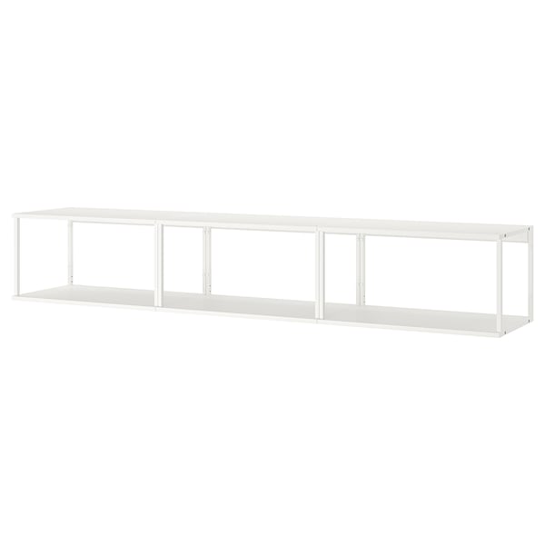PLATSA Rangement mural, blanc, 240x40x40 cm