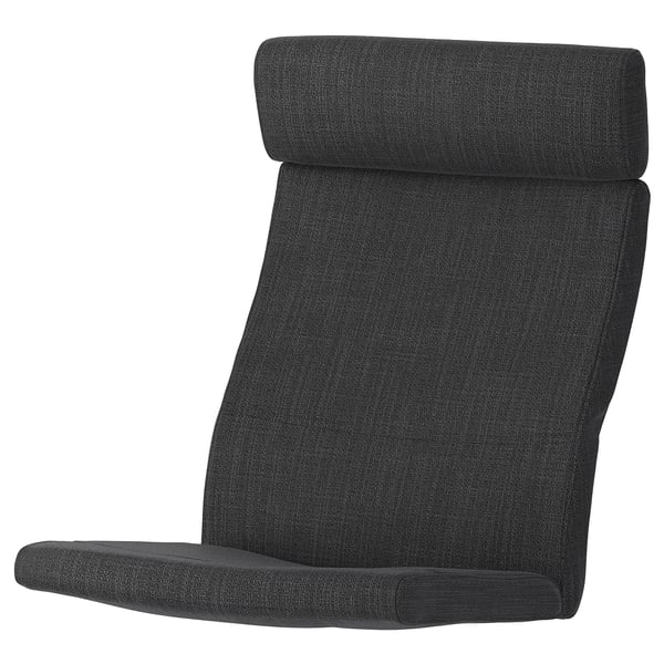 POÄNG Coussin fauteuil, Hillared anthracite