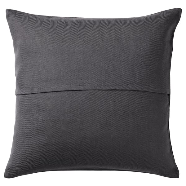 PRAKTSALVIA Housse de coussin, anthracite, 50x50 cm