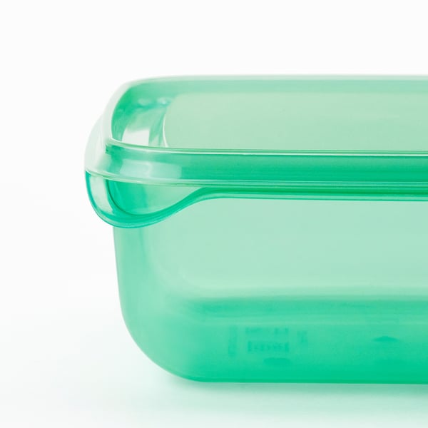PRUTA Boîte de conservation, 17 pièces, vert
