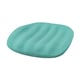 PYNTEN Coussin pour chaise bureau enfant, turquoise, 33x32 cm