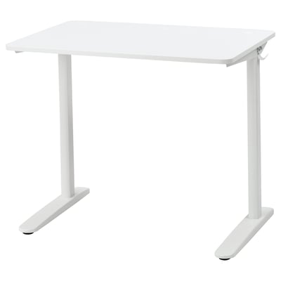 RELATERA Bureau, blanc, 90x60 cm