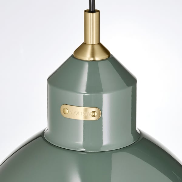 RÖDFLIK Suspension, gris vert