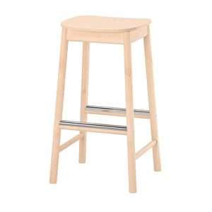 RÖNNINGE Tabouret de bar, bouleau, 75 cm