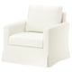 SALTSJÖBADEN Housse fauteuil à bascule/pivotant, Blekinge blanc