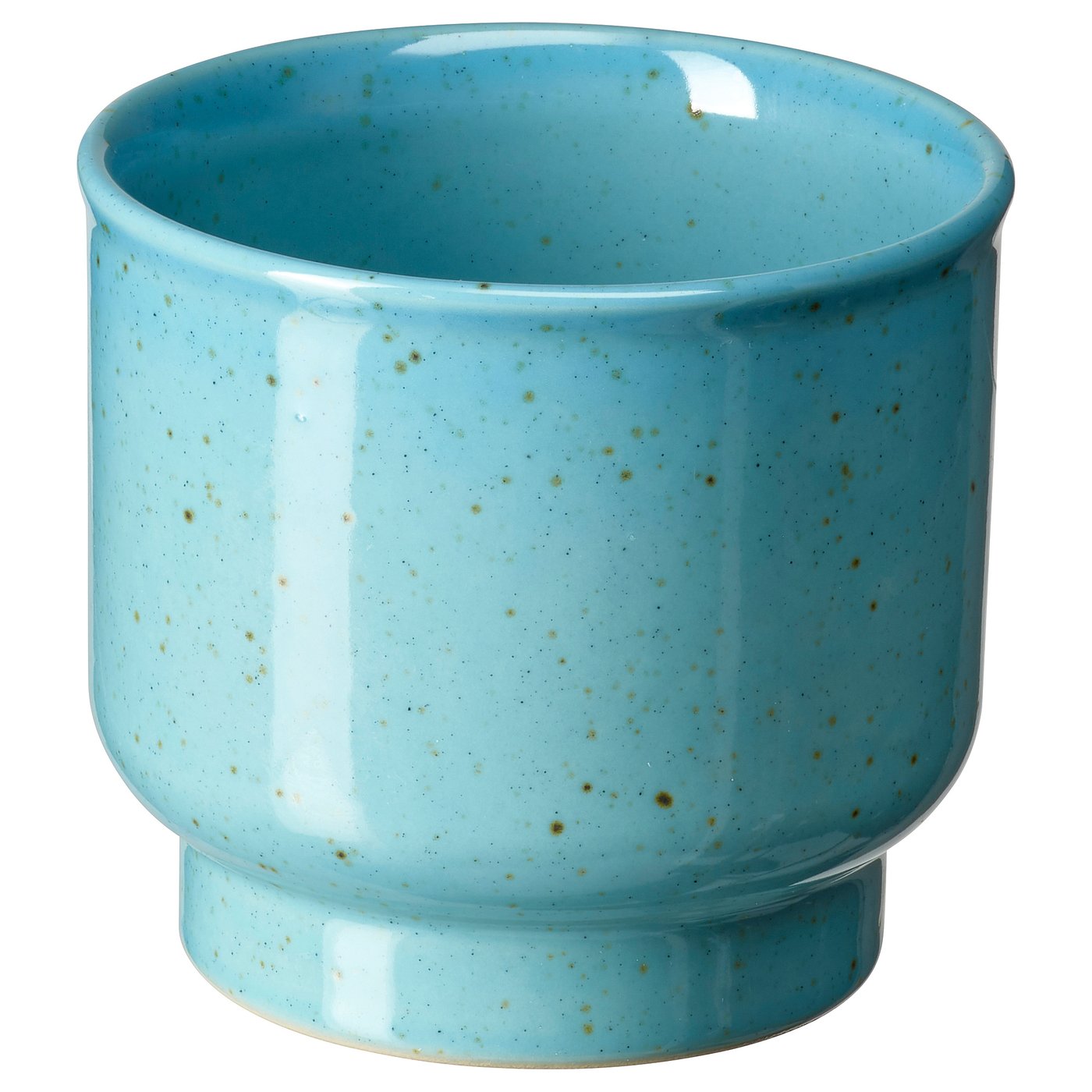 SAMMETSSYREN Cache-pot, intérieur/extérieur/turquoise, 9 cm
