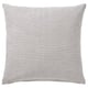 SANDTRAV Coussin, gris/blanc, 45x45 cm