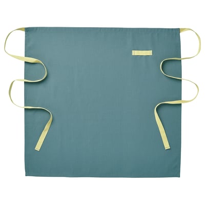 SANDVIVA Demi tablier, bleu, 69x65 cm