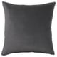 SANELA Housse de coussin, gris foncé, 50x50 cm