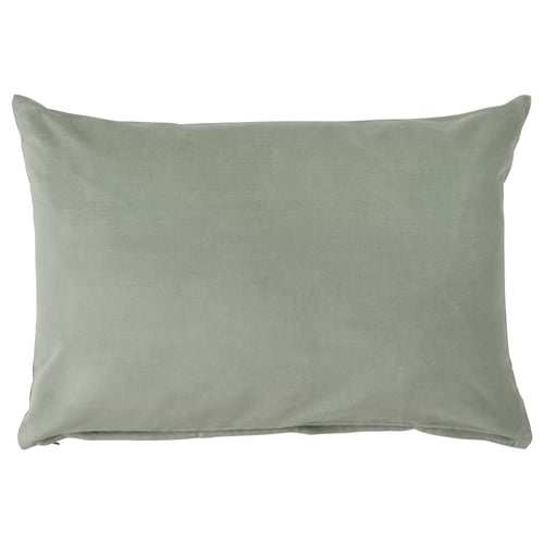 SANELA Housse de coussin, gris-vert pâle, 40x58 cm