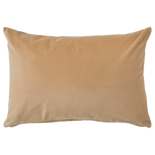 SANELA Housse de coussin, jaune-beige, 40x58 cm