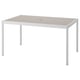 SEGERÖN Table, extérieur, blanc/beige, 91x147 cm