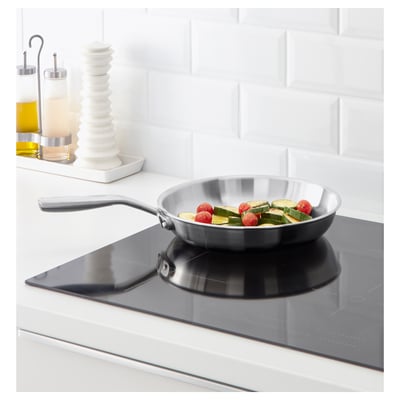 SENSUELL Poêle, acier inoxydable/gris, 28 cm