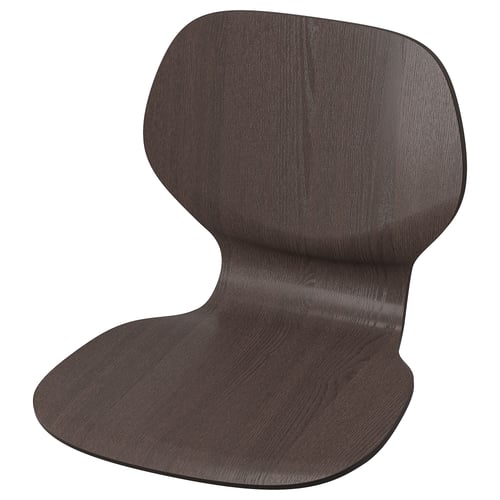 SIGTRYGG Coque d'assise, brun foncé