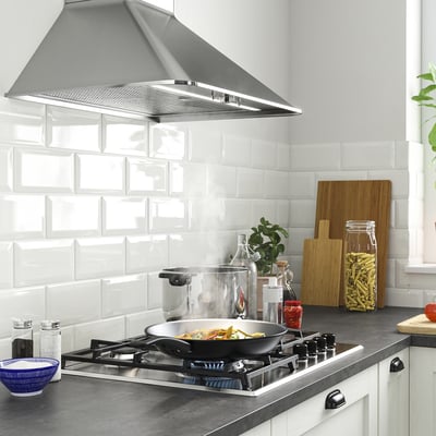 SKÅLAN Plaque de cuisson au gaz, IKEA 300 acier inoxydable, 59 cm