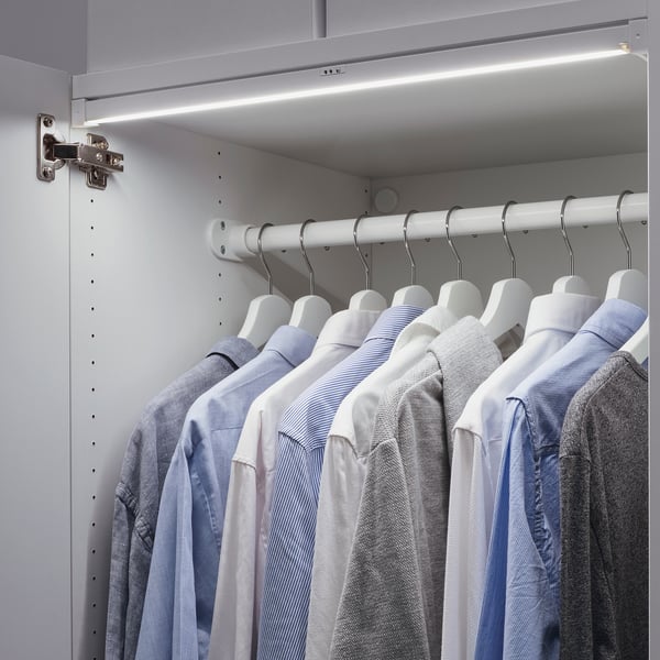 SKYDRAG Bag lumin LED av capt plan trav/arm, intensité lumineuse réglable blanc, 80 cm