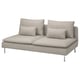 SÖDERHAMN Module 3 places, Fridtuna beige clair