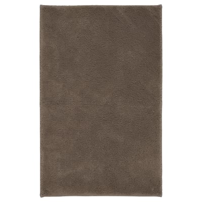 SÖDERSJÖN Tapis de bain, gris brun, 50x80 cm